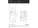 Detailed floor plan showcasing the layout of this 2-story home with a 2-car garage at 485 Bennett Ave, Bennett, CO 80102