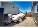 Backyard with covered boat at 2070 E 125Th Pl, Thornton, CO 80241
