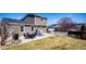 Backyard with patio and dining set at 2070 E 125Th Pl, Thornton, CO 80241
