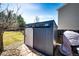 Backyard storage shed near home at 2070 E 125Th Pl, Thornton, CO 80241