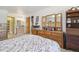Spacious main bedroom featuring ensuite bathroom and ample closet space at 625 S Clinton St # 7A, Denver, CO 80247
