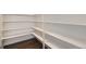 Walk-in pantry featuring modern shelving and ample storage space at 17040 Galapago Ct, Broomfield, CO 80023