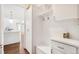 Mud room with built-in storage and bench seating, offering a practical and organized space at 2339 W 66Th Ave, Denver, CO 80221