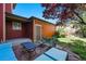 Cozy back patio with comfortable seating, ideal for outdoor entertaining at 2853 Yosemite St, Denver, CO 80238