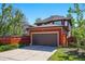 Attached two-car garage providing convenient parking and storage at 2853 Yosemite St, Denver, CO 80238