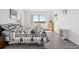 Bright bedroom with wide window and neutral walls and an outdoors themed decor at 14300 E Marina Dr # 512, Aurora, CO 80014