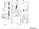 Detailed floor plan showcasing layout of bedrooms, bathrooms, kitchen, living spaces, and garage at 228 Rogers Ct, Castle Rock, CO 80104