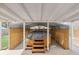 Covered spa structure in backyard featuring bamboo accents at 3055 S Winona Ct, Denver, CO 80236