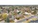 Expansive aerial view of a neighborhood showcasing well-maintained homes and lush greenery in a suburban setting at 6071 S Detroit St, Centennial, CO 80121