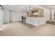 Finished basement featuring a bar with stone accents and granite counters at 6071 S Detroit St, Centennial, CO 80121