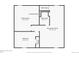 Basement floor plan featuring bedroom, bathroom, recreation room, and utility room at 9825 W Walker Pl, Littleton, CO 80123