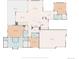 Detailed floor plan showcasing the layout, room dimensions, and spatial relationships of this home at 8765 Canyon Wind St, Parker, CO 80138