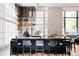 Modern bar area with comfortable seating, sleek countertops, and stylish decor for a luxurious experience at 1133 14Th St # 2000, Denver, CO 80202