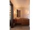 Modern bathroom features floating vanity, sleek fixtures, and minimalist design at 1133 14Th St # 2000, Denver, CO 80202