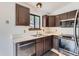 Clean kitchen featuring stainless steel appliances and practical design at 7219 S Brook Forest Rd, Evergreen, CO 80439