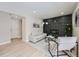 Cozy living room featuring a fireplace and modern furniture at 1435 S Victor St, Aurora, CO 80012