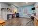 This finished basement offers ample room for activities and storage at 6618 Lynch Ln, Castle Rock, CO 80108