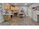 Large craft room featuring custom cabinets and neutral paint at 6618 Lynch Ln, Castle Rock, CO 80108