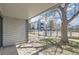 A pleasant community pool featuring lounge chairs and an adjacent grilling area at 14006 E Stanford Cir # K04, Aurora, CO 80015
