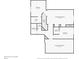 Basement plan showcasing rooms, storage and entertainment area at 23961 E Easter Pl, Aurora, CO 80016
