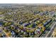 Aerial view of neighborhood with homes and streets at 13942 Jackson St, Thornton, CO 80602