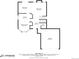 Floor plan showing main level with living room, kitchen, and dining area at 13942 Jackson St, Thornton, CO 80602