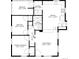 Floor plan showcasing 3 bedrooms, 1 bath, kitchen and living room at 1250 S Tennyson St, Denver, CO 80219