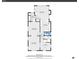 The floor plan displays the dimensions of the main level, including a living room, dining area, kitchen and bath at 161 S Pearl St, Denver, CO 80209