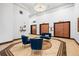 Elegant Midland Lofts lobby with tile floor, stylish seating, and elevator access at 444 17Th St # 603, Denver, CO 80202