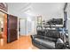 Bright office space showing a comfortable seating area and closet at 444 17Th St # 603, Denver, CO 80202