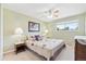 Well-lit bedroom with a window view, comfortable decor, and natural light at 13266 Canopus Dr, Lone Tree, CO 80124