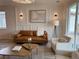 Stylish living room with neutral tones, contemporary decor, and ample natural light at 180 N Edge Cliff St, Castle Rock, CO 80104