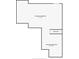 Floor plan illustrating the layout of the basement level, including unfinished areas and stair access at 10733 Salida St, Commerce City, CO 80022