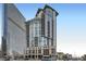 Modern high-rise building showcasing sleek architecture and a glass facade at 2001 Lincoln St # 2213, Denver, CO 80202
