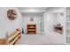 Bright playroom with neutral carpet, overhead lighting, and decoratively displayed toys at 445 Brendon Ct, Castle Pines, CO 80108
