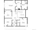A second-floor blueprint featuring a primary bedroom with WIC, multiple bedrooms, baths and hall at 445 Brendon Ct, Castle Pines, CO 80108
