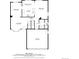 Detailed floor plan showcasing the layout of the main level of the house at 17018 Carr Ave, Parker, CO 80134