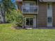 Backyard patio with an area for seating offering a perfect spot to unwind or enjoy al fresco dining at 309 E Highline Cir # 104, Centennial, CO 80122