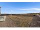 Picture of backyard and beautiful plains, home has seating and a gorgeous outdoor view at 42855 Hawktree Cir, Elizabeth, CO 80107