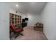 Finished basement with neutral carpet and a comfortable seating area, perfect for entertainment or relaxation at 42855 Hawktree Cir, Elizabeth, CO 80107