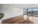 Large balcony with glass doors showcases city views at 100 Park Ave # 907, Denver, CO 80205