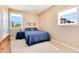 Bright bedroom with two windows and minimal decor at 2916 Hiwall Ct, Castle Rock, CO 80109