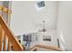 Light-filled entryway featuring stairs, a skylight, a ceiling fan, and a cozy reading nook at 277 S Taft Ct # 54, Louisville, CO 80027