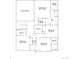 Detailed second floor plan with owner's suite, laundry, bedrooms, and bathrooms at 14583 Hudson Way, Thornton, CO 80602