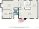 Detailed floor plan showcases the layout of the home's main level at 3756 S Mission Pkwy, Aurora, CO 80013