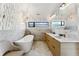 Bathroom with double vanity and freestanding tub at 2812 10Th St, Boulder, CO 80304