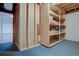 Basement storage featuring shelving units for optimal organization at 9784 W Euclid Dr, Littleton, CO 80123