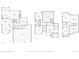 Layouts for the first floor, second floor, and basement of the home at 9162 W Unser Ave, Littleton, CO 80128