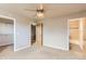 Bedroom with doors to closet and bathroom at 4137 Clifton Ct, Boulder, CO 80301