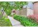 Sidewalk leading to the property entrance with landscaping at 4137 Clifton Ct, Boulder, CO 80301